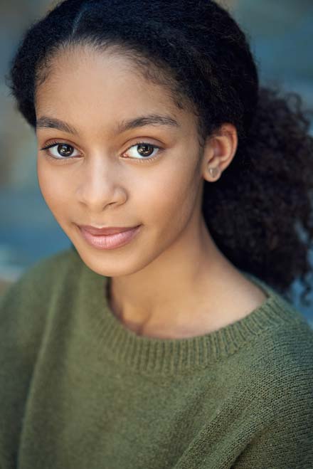 Teen actress headshot photographed in Hollywood